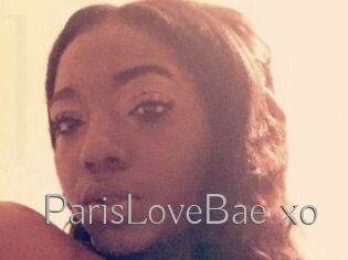 ParisLoveBae_xo