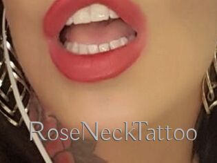 RoseNeckTattoo